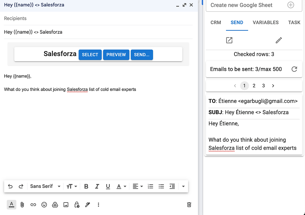 1 Mail Merge